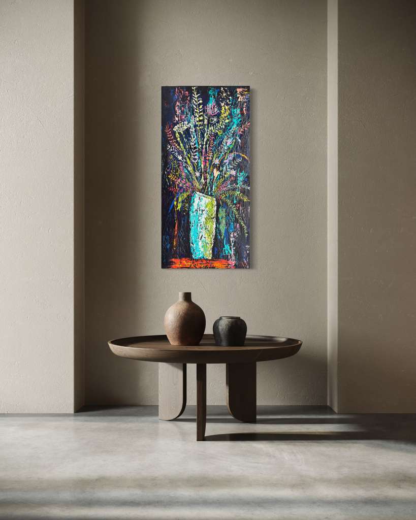 Where Wildflowers Rise in a room 1